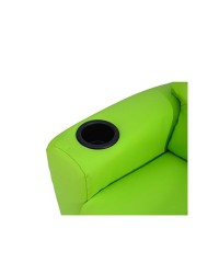 SOFÁ DE CRIANÇA RECLINÁVEL COM SUPORTE PARA COPO